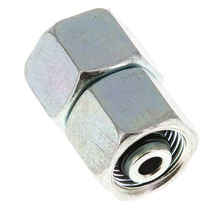 10S & 12S Zink plated Steel Straight with Swivel 630 bar NBR O-ring Sealing Cone ISO 8434-1