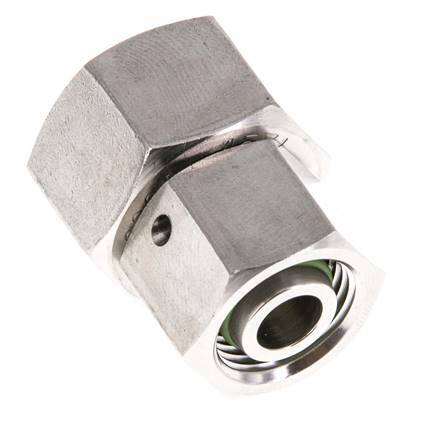 12L & 15L Stainless Steel Straight with Swivel 315 bar FKM O-ring Sealing Cone ISO 8434-1