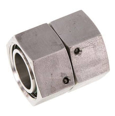 28L Stainless Steel Straight with Swivel 160 bar FKM O-ring Sealing Cone ISO 8434-1