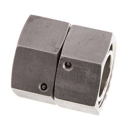 28L Stainless Steel Straight with Swivel 160 bar FKM O-ring Sealing Cone ISO 8434-1