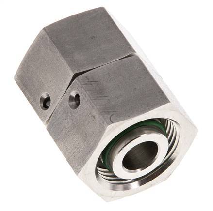 16S Stainless Steel Straight with Swivel 400 bar FKM O-ring Sealing Cone ISO 8434-1