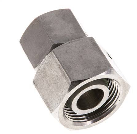 16S & 20S Stainless Steel Straight with Swivel 400 bar FKM O-ring Sealing Cone ISO 8434-1