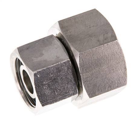 20S & 25S Stainless Steel Straight with Swivel 400 bar FKM O-ring Sealing Cone ISO 8434-1