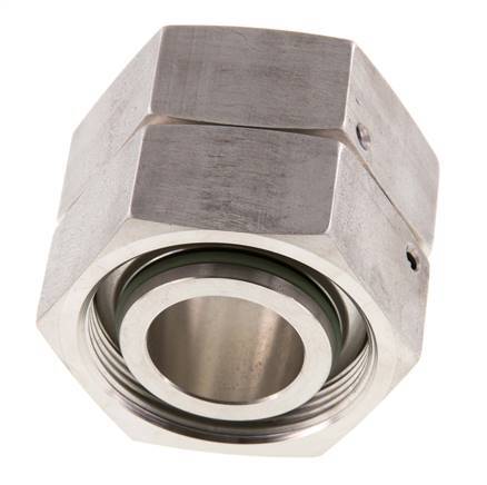 38S Stainless Steel Straight with Swivel 315 bar FKM O-ring Sealing Cone ISO 8434-1