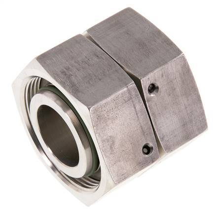 38S Stainless Steel Straight with Swivel 315 bar FKM O-ring Sealing Cone ISO 8434-1