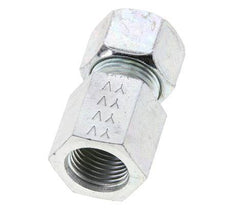 12L & M16x1.5 Zink plated Steel Straight Cutting Fitting with Female Threads 315 bar ISO 8434-1
