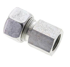 15L & M18x1.5 Zink plated Steel Straight Cutting Fitting with Female Threads 315 bar ISO 8434-1