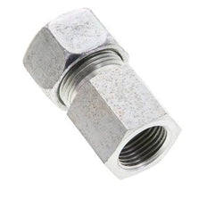 15L & M18x1.5 Zink plated Steel Straight Cutting Fitting with Female Threads 315 bar ISO 8434-1