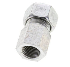 15L & M18x1.5 Zink plated Steel Straight Cutting Fitting with Female Threads 315 bar ISO 8434-1
