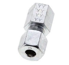 8S & M14x1.5 Zink plated Steel Straight Cutting Fitting with Female Threads 630 bar ISO 8434-1
