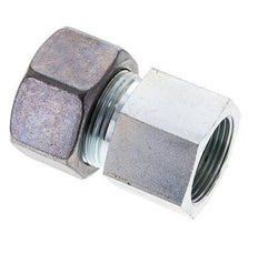 25S & M33x2 Zink plated Steel Straight Cutting Fitting with Female Threads 400 bar ISO 8434-1