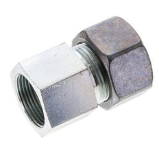 25S & M33x2 Zink plated Steel Straight Cutting Fitting with Female Threads 400 bar ISO 8434-1