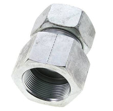 30S & M42x2 Zink plated Steel Straight Cutting Fitting with Female Threads 400 bar ISO 8434-1