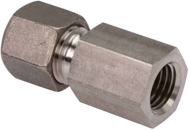 22L & M26x1.5 Stainless Steel Straight Compression Fitting with Female ...
