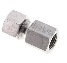 12L & M16x1.5 Stainless Steel Straight Cutting Fitting with Female Threads 315 bar ISO 8434-1