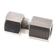 10S & M16x1.5 Stainless Steel Straight Cutting Fitting with Female Threads 630 bar ISO 8434-1