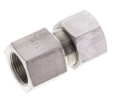 16S & M22x1.5 Stainless Steel Straight Cutting Fitting with Female Threads 400 bar ISO 8434-1