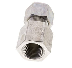 12S & M20x1.5 Stainless Steel Straight Compression Fitting with Female Threads 400 bar ISO 8434-1