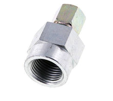 6S & G1/2'' Zink plated Steel Straight Cutting Fitting with Female Threads for Pressure Gauges 630 bar ISO 8434-1