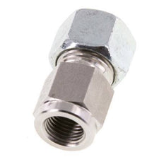 12L & G1/4'' Stainless Steel Straight Cutting Fitting with Female Threads for Pressure Gauges 315 bar ISO 8434-1