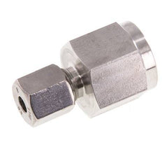 6S & G1/2'' Stainless Steel Straight Cutting Fitting with Female Threads for Pressure Gauges 630 bar ISO 8434-1