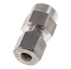 8L & G1/4'' Stainless Steel Straight Compression Fitting with Female Threads for Pressure Gauges 315 bar ISO 8434-1