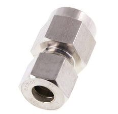 12S & G1/2'' Stainless Steel Straight Compression Fitting with Female Threads for Pressure Gauges 400 bar ISO 8434-1