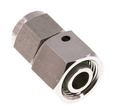 12L & G1/4'' Stainless Steel Straight Swivel with Female Threads for Pressure Gauges 315 bar FKM Sealing Cone ISO 8434-1