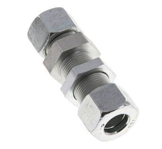 16S Zink plated Steel Straight Cutting Fitting Bulkhead 400 bar ISO 8434-1