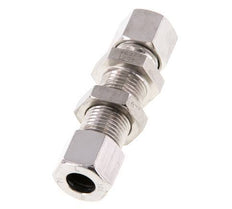 10L Stainless Steel Straight Cutting Fitting Bulkhead 315 bar ISO 8434-1