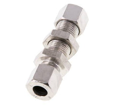 10L Stainless Steel Straight Cutting Fitting Bulkhead 315 bar ISO 8434-1