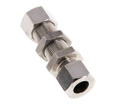 12L Stainless Steel Straight Cutting Fitting Bulkhead 315 bar ISO 8434-1