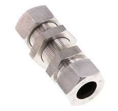 18L Stainless Steel Straight Cutting Fitting Bulkhead 315 bar ISO 8434-1