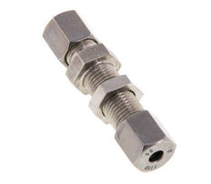 6S Stainless Steel Straight Cutting Fitting Bulkhead 630 bar ISO 8434-1