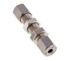 6S Stainless Steel Straight Cutting Fitting Bulkhead 630 bar ISO 8434-1