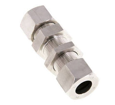 16S Stainless Steel Straight Cutting Fitting Bulkhead 400 bar ISO 8434-1