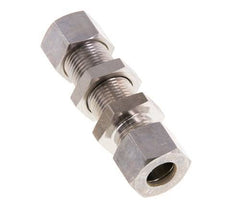 12L Stainless Steel Straight Compression Fitting Bulkhead 315 bar ISO 8434-1