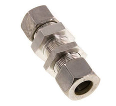 20S Stainless Steel Straight Compression Fitting Bulkhead 250 bar ISO 8434-1