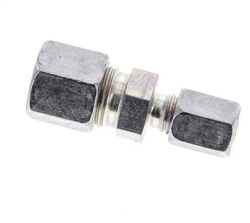 4LL & 8LL Zink plated Steel Straight Cutting Fitting 100 bar ISO 8434-1