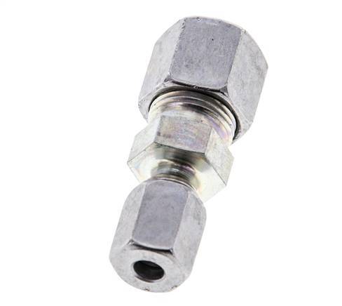 4LL & 8LL Zink plated Steel Straight Cutting Fitting 100 bar ISO 8434-1