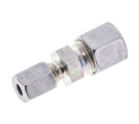 4LL & 8LL Zink plated Steel Straight Cutting Fitting 100 bar ISO 8434-1