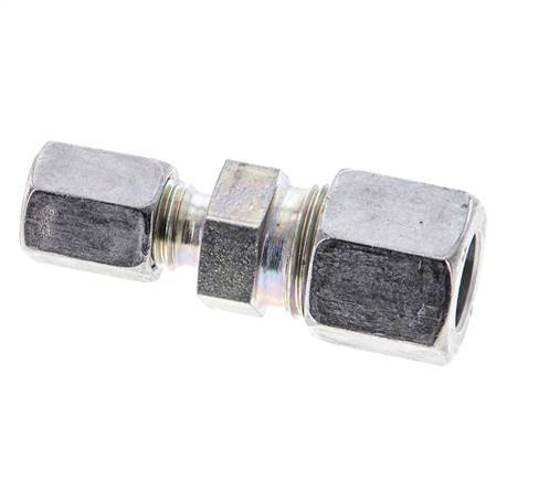 4LL & 8LL Zink plated Steel Straight Cutting Fitting 100 bar ISO 8434-1