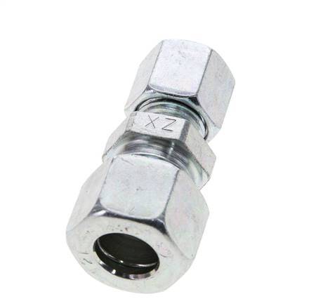8L & 12L Zink plated Steel Straight Cutting Fitting 315 bar ISO 8434-1