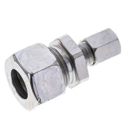 6L & 15L Zink plated Steel Straight Cutting Fitting 315 bar ISO 8434-1