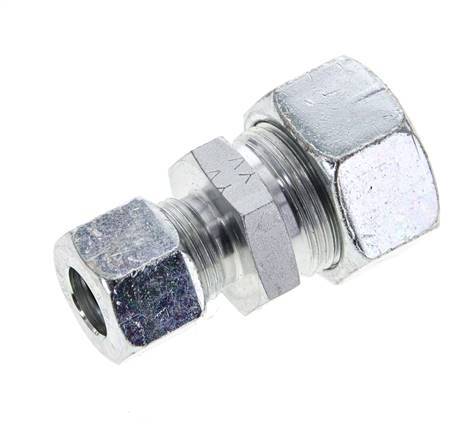 12L & 18L Zink plated Steel Straight Cutting Fitting 315 bar ISO 8434-1