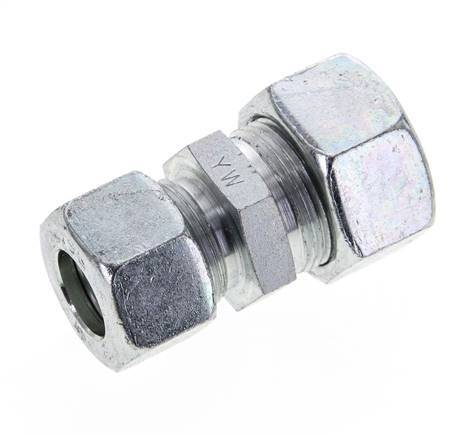 15L & 18L Zink plated Steel Straight Cutting Fitting 315 bar ISO 8434-1