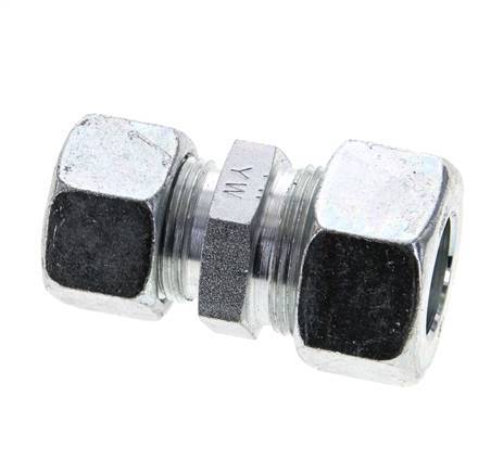 15L & 18L Zink plated Steel Straight Cutting Fitting 315 bar ISO 8434-1