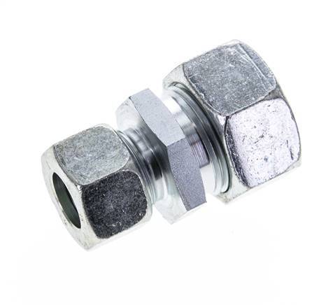 15L & 22L Zink plated Steel Straight Cutting Fitting 160 bar ISO 8434-1