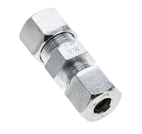10S & 12S Zink plated Steel Straight Cutting Fitting 630 bar ISO 8434-1