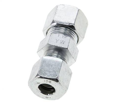 10S & 12S Zink plated Steel Straight Cutting Fitting 630 bar ISO 8434-1